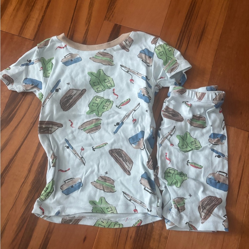 Kids Pajamas with Fun Print - Multicolor